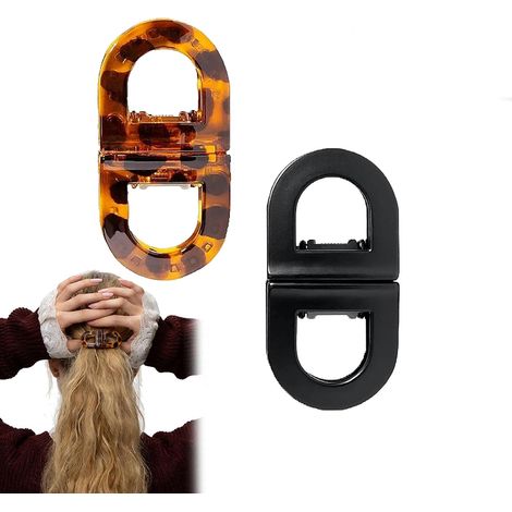 Magnetic hair clips, strong hold magnetic styling clips, slip-free everyday hairstyles, minimalist hair clip for everyone (1/5)