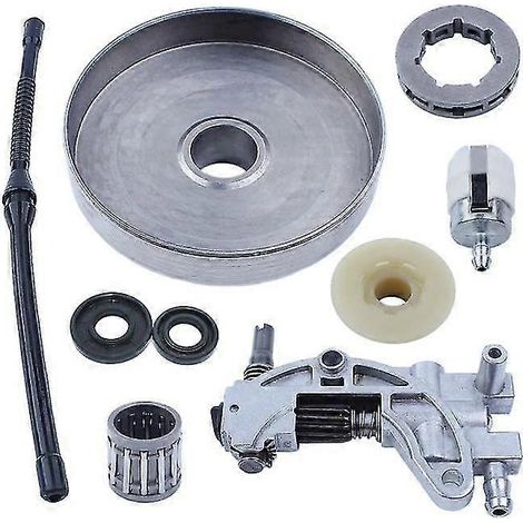 Joint d'étanchéité de pompe à huile d'embrayage de tambour compatible avec les moteurs chinois 4500, 5200, 5800 (45 cc, 52 cc, 58 cc) -sy (1/4)