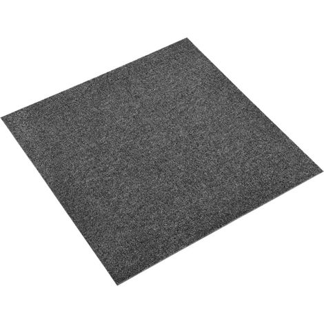 Teppich 20 pcs Anthrazit 50 x 50 cm 100% Polypropylen