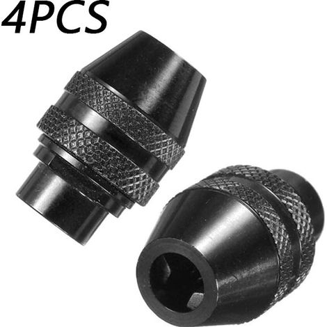 4 Stück Universal Schnellspannbohrfutter Ersatz Mini Schnellwechselfutter für Dremel 4486 3000 4000 7700 8200 Rotationswerkzeuge (1/5)