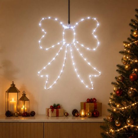 vidaXL Lazo de luces LED de Navidad LOVIISA 70 LED Cold White (1/5)