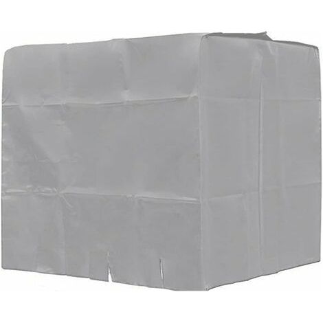 Copertura per serbatoio dell'acqua, SL.GT Copertura per serbatoio IBC da 1000 litri, Copertura protettiva per contenitore del serbatoio dell'acqua, Antipolvere, Anti-UV, Anti-Pioggia, 120x100x116 cm (