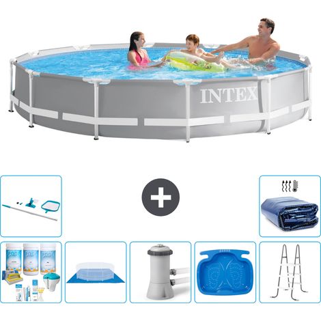 Intex Piscine Prism Frame Ronde - 366x76 cm - 8-pièces S20535 (1/5)