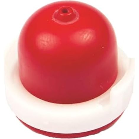 Pièce de rechange compatible 496115 694395 Ampoule d'amorage pour tondeuse à gazon Briggs & Stratton 4180 5085 5085H 5085K Rouge (1/5)