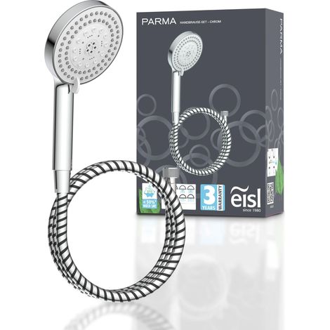 PARMA Handbrause-Set, Chrom/Schwarz (1/5)