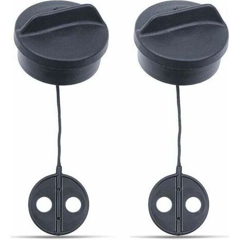 2 Pièces Bouchon de Réservoir pour STIHL FS38 FS45 FS55 FS56 FS80 FS81 FS85 FS88 FS120, XU, AUMEL Bouchon Essence de Débroussailleuse Bouchon de Réservoir Rechange Pièces Détachées - (1/4)