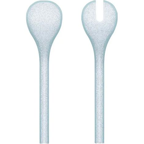 Zani Serafino Posate da Insalata Salad Server Me Synth Metacrilato Light Blu (1/2)