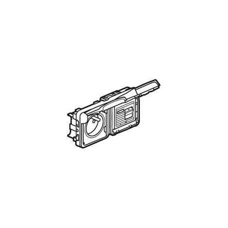 PRISE DIFFERENTIE 30MA COMPOSABLE PLEXO LEGRAND 069645 (1/2)