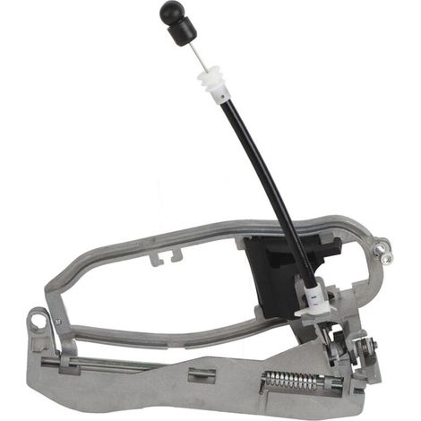 Carcasa de soporte de la manija de la puerta trasera izquierda – Compatible con BMW X5 E53 (2000–2006), número de pieza 51228243635, fabricada en plástico reforzado.