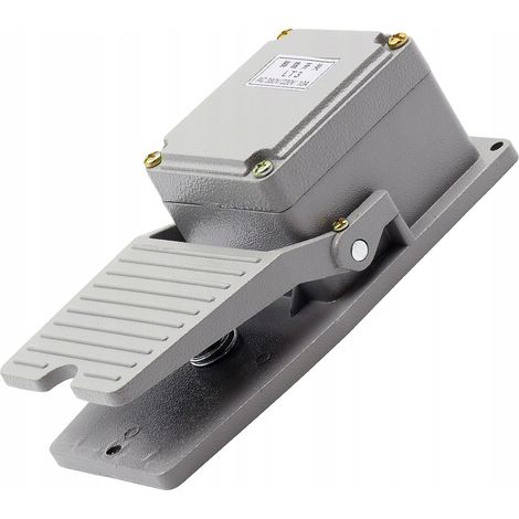 Interruptor de encendido/apagado, interruptor de pie, pedal monoestable NO NC 3A