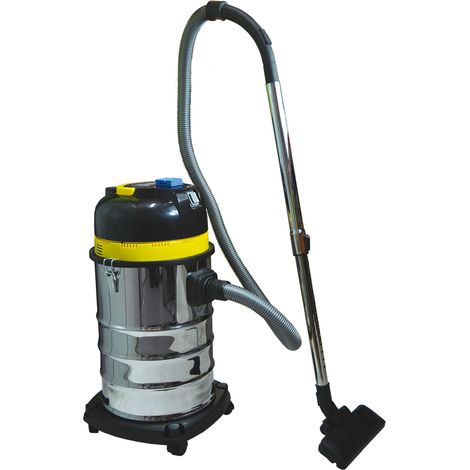 Aspirapolvere industriale JBM 30l 1200 W acciaio inox