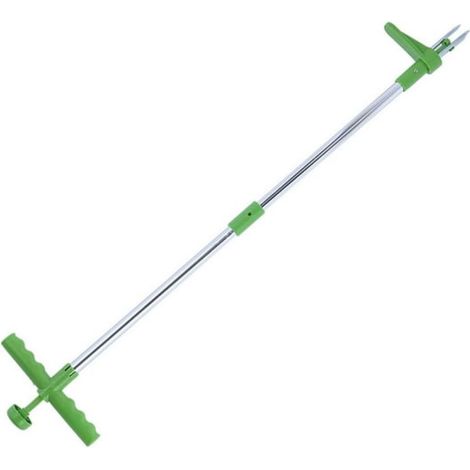 Arracher à mauvaises herbes neuf, en boîte, double section, tube en aluminium fendu - spécifications modèle : 1046 (vente par correspondance en boîte)