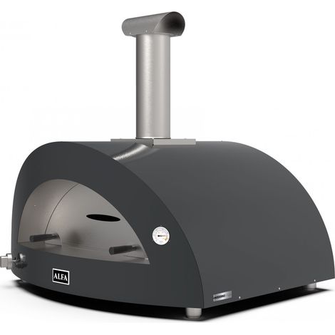 Alfa Forni Moderno 5 Pizze Hybrid Schiefer Grau (1/5)