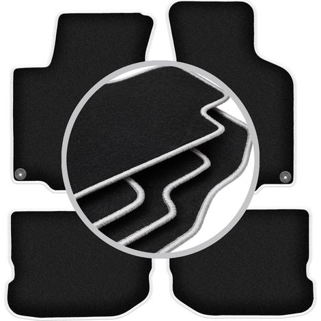 Tapis de sol Carlux argentés pour : Volkswagen New Beetle coupé, cabriolet (1997-2020) (1/5)