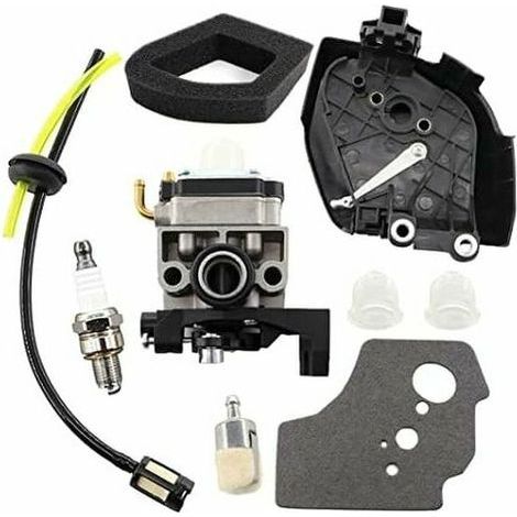 Carburateur avec filtre à air, couvercle de filtre à air et boîtier de tuyau à essence pour moteur Honda GX35 GX35NT HHT35S 1.3 CV, pour débroussailleuse et mini moteur à essence. (1/4)