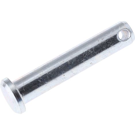 Rs Pro – Axes de chape en acier doux zingué – Longueur 1-1/4 pouce – Diamètre 1/4 pouce – Finition galvanisée brillante – Sachet de 10 unités