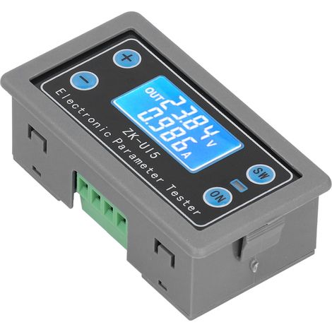 Multimètre Numérique ZKU15 avec Affichage LCD pour Mesure de Tension et Courant (1/5)