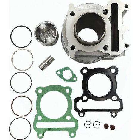 Kit piston-cylindre 58,5 mm pour moto Yamaha ZUMA125, BWS125, Mio125, Nxc125, axe de 15 x 35 mm (1/5)
