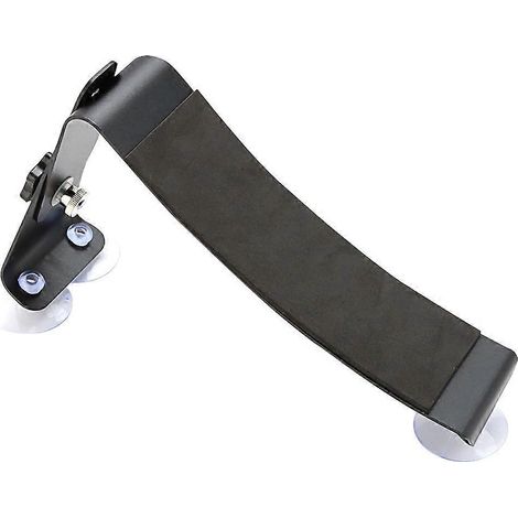 Support pour guitare classique, repose-guitare réglable, support pour ukulélé avec ventouse-23.5X14X6.4CM-Black (1/4)