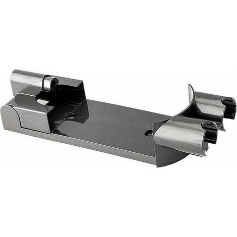 Support mural de charge pour aspirateur Dyson V7/V8 – Plastique résistant aux chocs – Charge téléphone portable intégré – Installation facile (1/4)