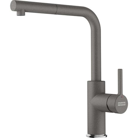 Franke Urban 2.0 - Miscelatore per lavello FN 5541.084 con bocca estraibile, grigio pietra. 115.0755.390 (1/3)