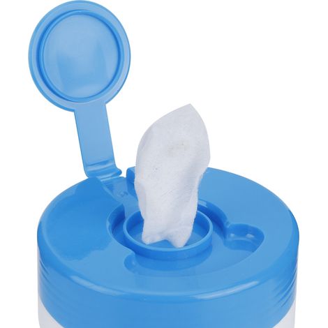 Lingettes nettoyantes portables à usage multiple (2 seaux) pour la maison, le bureau et les voyages. (1/5)