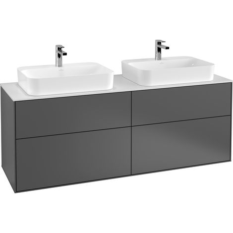 Villeroy & Boch Finion meuble sous lavabo, pour 2 vasques,