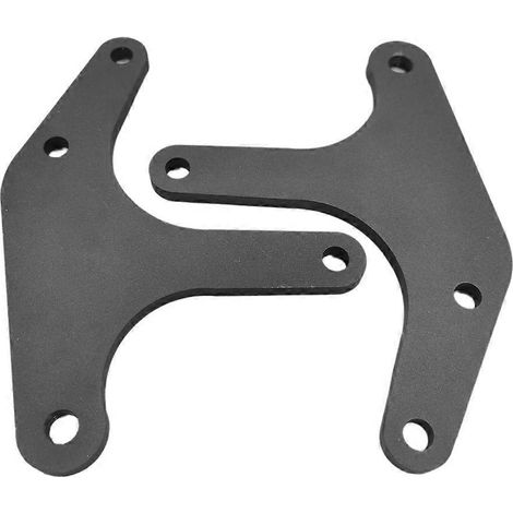 Kit de support de rehaussement arrière de 1,5 pouce en 2 pièces pour motos, compatible avec les motos à trois roues Touring FLHT, FLHR, FLTR, FLHX FL. (1/5)