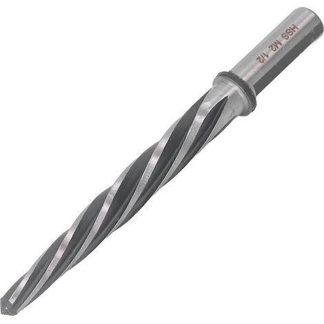 Konstruktionsreibahle 1/2 Zoll, 5 Schneiden, M2 HSS, Spiralreibahle mit 1/2-Zoll-Schaft für Metallkonstruktionen