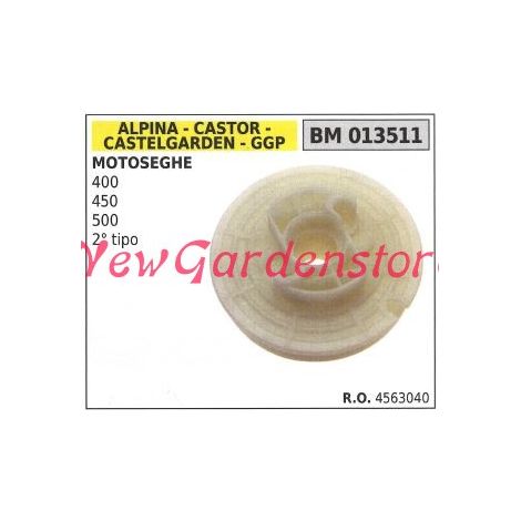 Puleggia messa in moto CASTELGARDEN motore motosega 400 450 500 013511