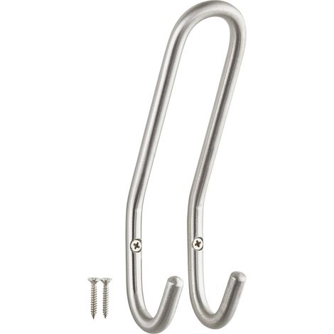 SOTECH Garderobenhaken FARA 190 mm Edelstahl, 1 Stück
