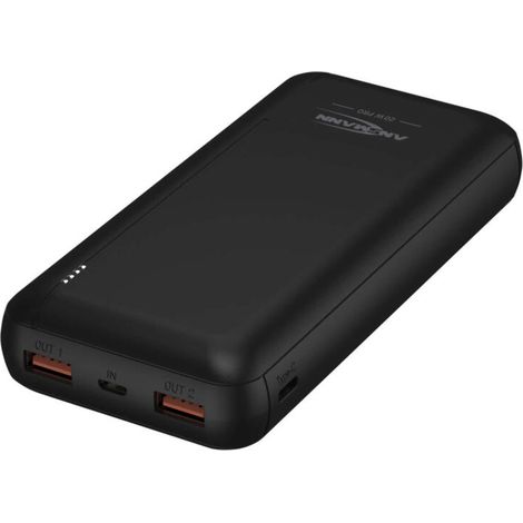 Ansmann PB320PD Polímero de litio 20000 mAh Negro (1/4)