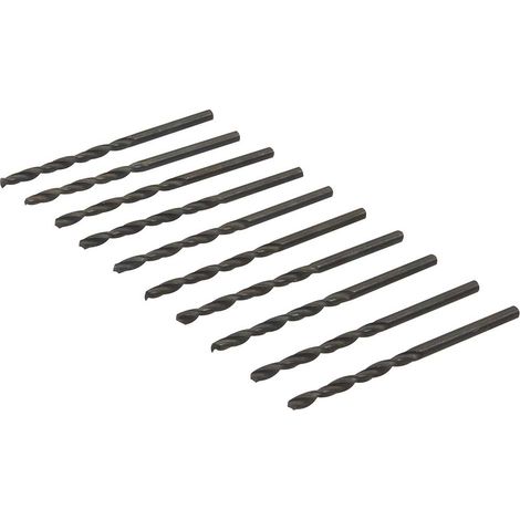Foret metal, meches cylindriques a metaux hss lamines - foretshss : 10 x 3.2 mm