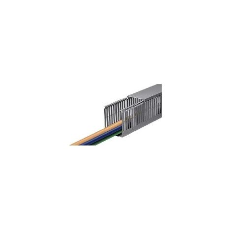 HellermannTyton Verdrahtungskanal 40x80mm, 2m PVC HTWD-PN-40X80 2 Stk