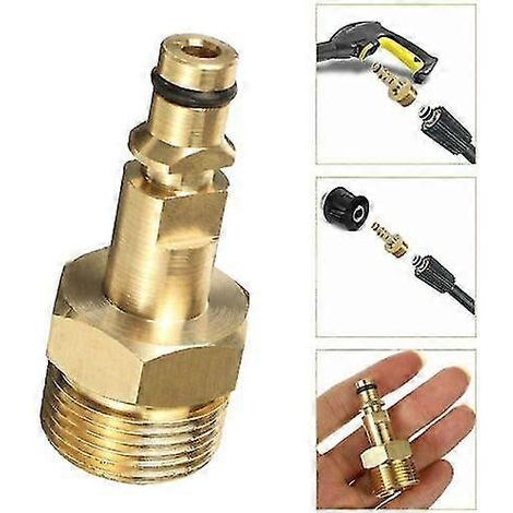 25-26 Hochdruckreiniger-Adapter M22 Schlauch-Schnellkupplung für Kärcher K-Serie