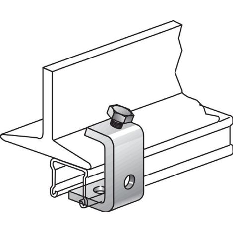 Hilti 304193 - Hot-Dip Galvanized Vise Clip MQT-C21-F - Pack of 4