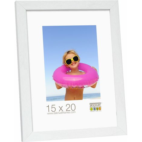 Cadre Couleur Blanc Photo 40x60cm S44CF1