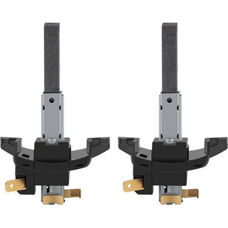 Satz mit 2 Kohlebürsten für Staubsauger (30 x 10 x 6,5 mm), Ersatzteile für Elektromotor (siehe Foto). (1/5)