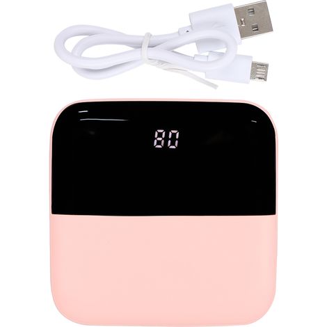 Power Bank - 10000 Mah - Affichage Led - Entrée Micro Usb Type C - Sortie Usb A Et Usb C - Pour Ios Android - 1 Pièce (1/5)