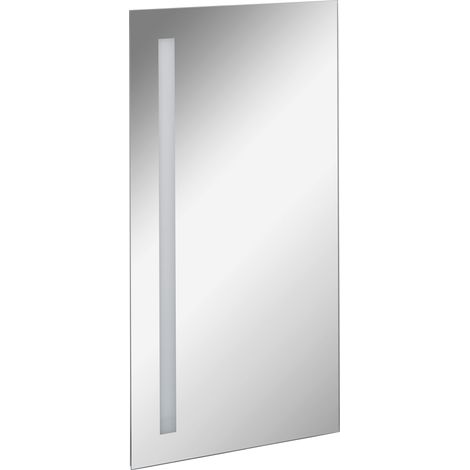 FACKELMANN Spiegelelement Linear - 40cm - mit Ambientebeleuchtung (1/2)