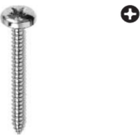 ORECA - VITI AUTOFILETTANTI A TESTA BOMBATA CON IMPRONTA POZIDRIV 5,5X45MM 6PZ