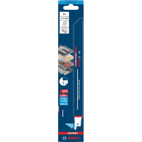 Bosch EXPERT Säbelsägeblatt Hard Nail Pallets S1123CHM