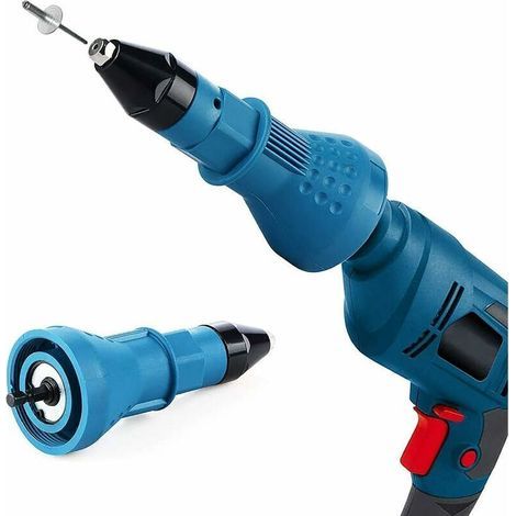Elektrische Nietpistole – Elektrische Nietzange, Ausziehbarer elektrischer Nietadapter, Umrüstadapter für elektrische Nieten (1/5)