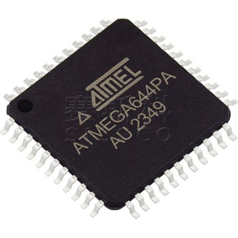 ATMEGA644PA-AU and ATMEGA644PA-MU electronic components, electronic chips, 5 assembled units