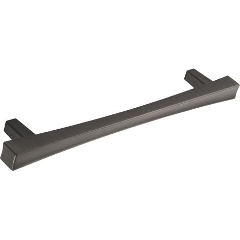 Griff Traill LA 160 mm, Breite 200 mm, Zinkdruckguss Edelstahl Effekt dunkel