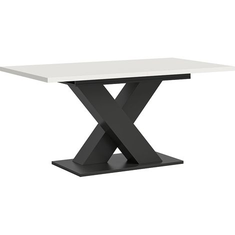 Motion table de salle à manger 150x90 cm blanc. (1/5)