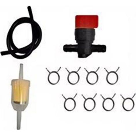 Vannes d'arrêt pour tondeuse à gazon - Compatible avec références 494768, 697947, 698183, AM36141, AM107340, 2-4507, 7034212, 54-3150 - Pièce de rechange pour entretien et réparation de matériel de ja