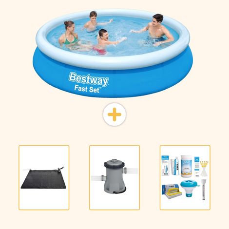 Bestway Bestway Fast Set Ronde - 366x76 cm - 4-pièces S22657 (1/5)
