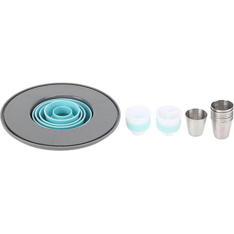 Support pour poche à douille en PP, pliable, rond, idéal pour la découpe de biscuits et autres articles de pâtisserie.
