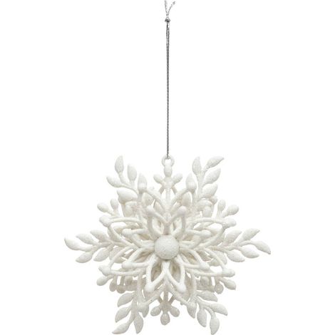 Baumschmuck 3D-Blume weiß 11cm - Atmosphera créateur d'intérieur